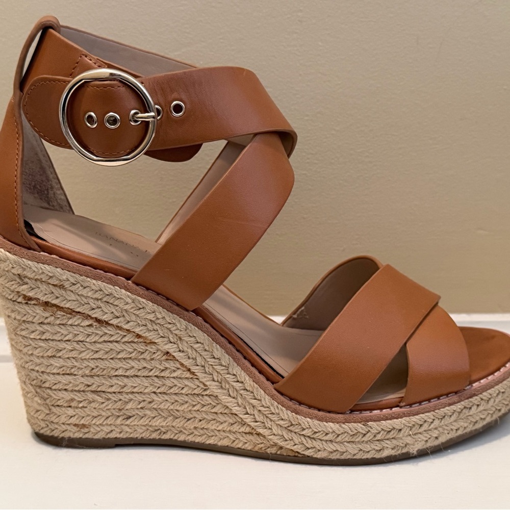 Banana Republic Brown Espadrille Wedges